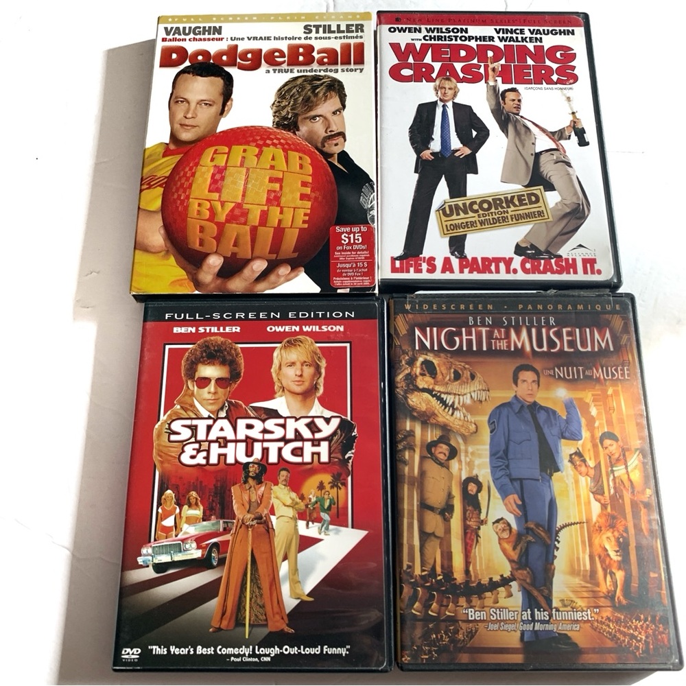 💜 Comedy Movie DVD Bundle Set